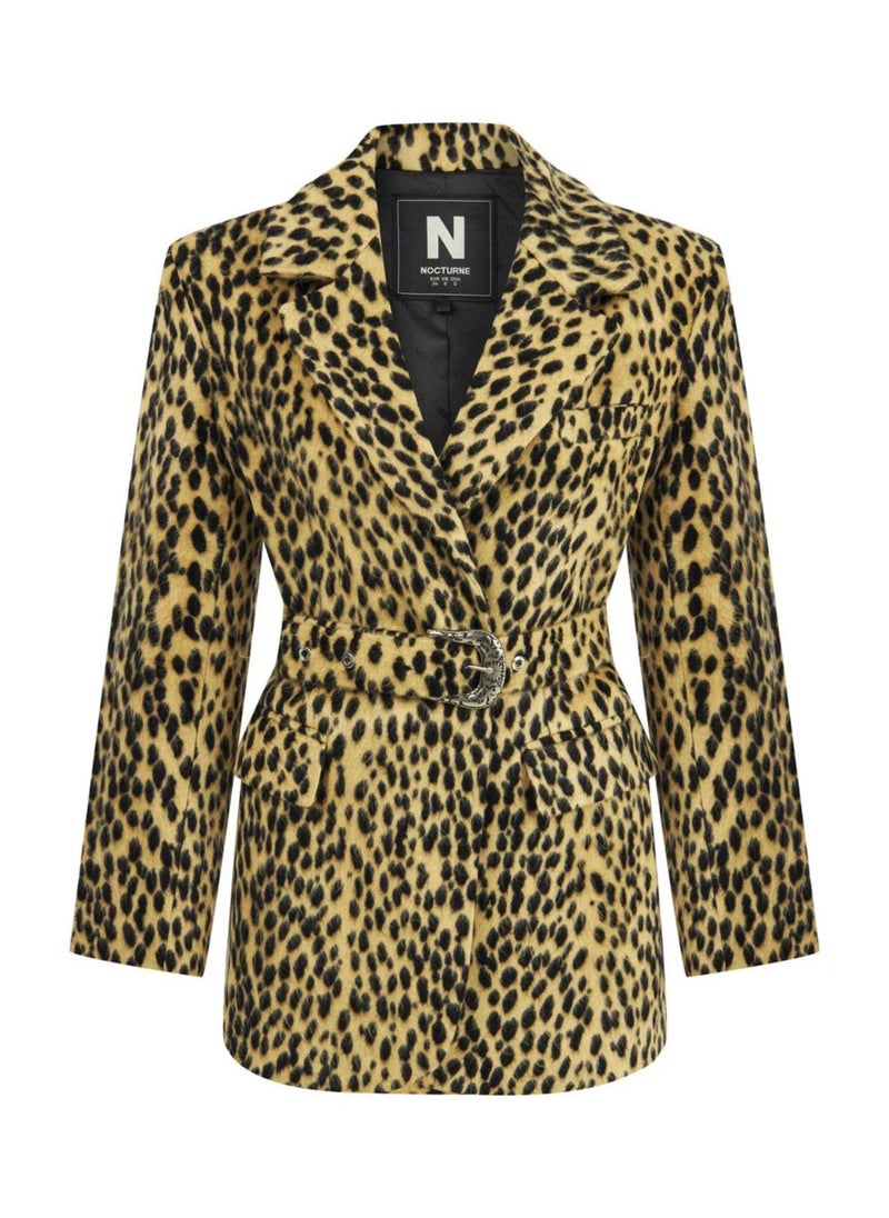 Leopard Patterned Jacket