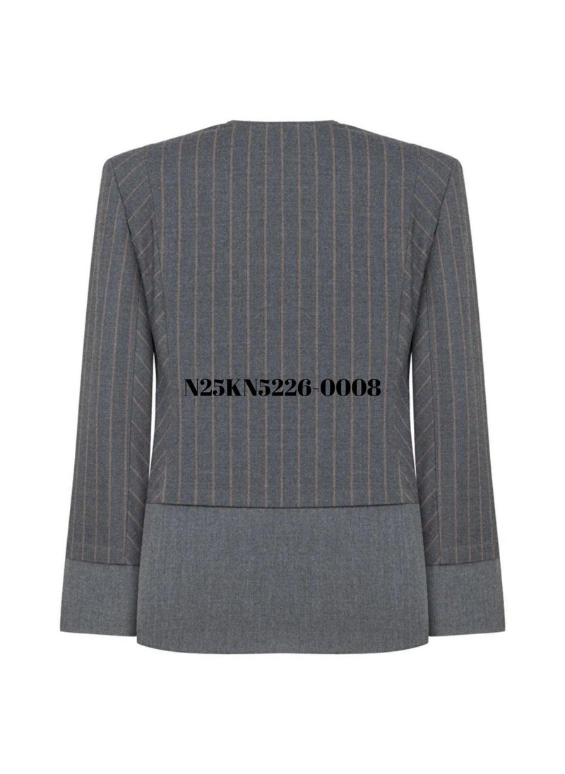 Striped Padded Jacket