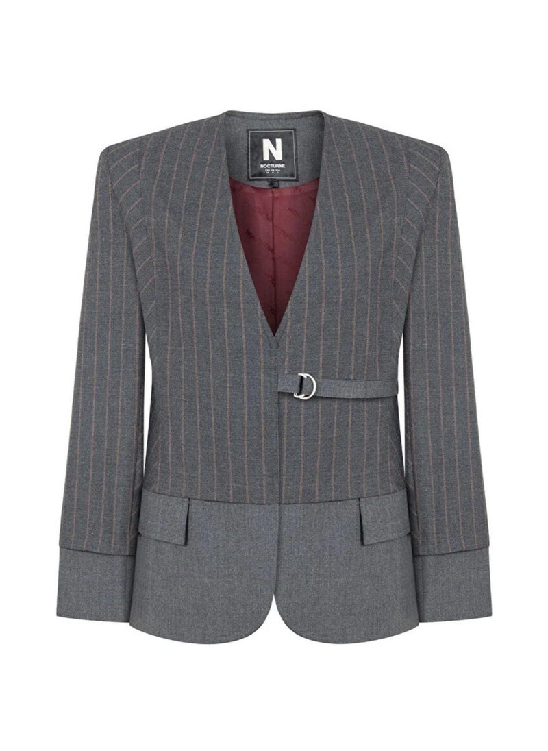 Striped Padded Jacket