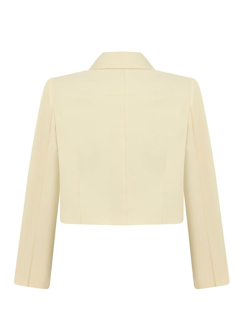 Taffeta Detailed Padded Jacket