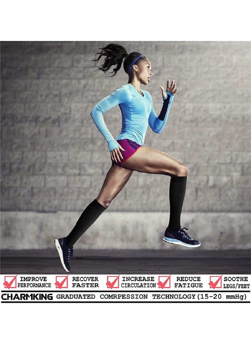 Blood Circulation Compression Socks For Men And Women (8 Pairs), The Best Support For Sports, Running And Hiking