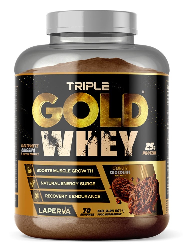 Triple Gold Whey Crunchy Choco 5LB