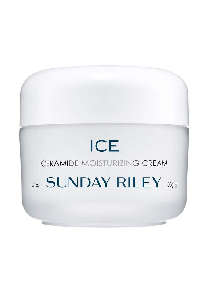Sunday Riley Ice Ceramide and Vitamin F Moisturizing Face Moisturizer Dry Skin Cream