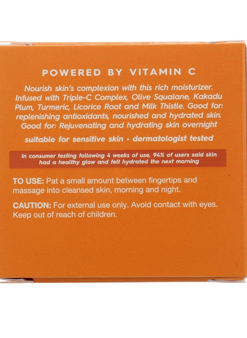 Avalon Organics Skin Moisturizer with Vitamin C, 1.7 Oz, Dermatologist Tested, Plant-Based Formula, Cruelty-Free