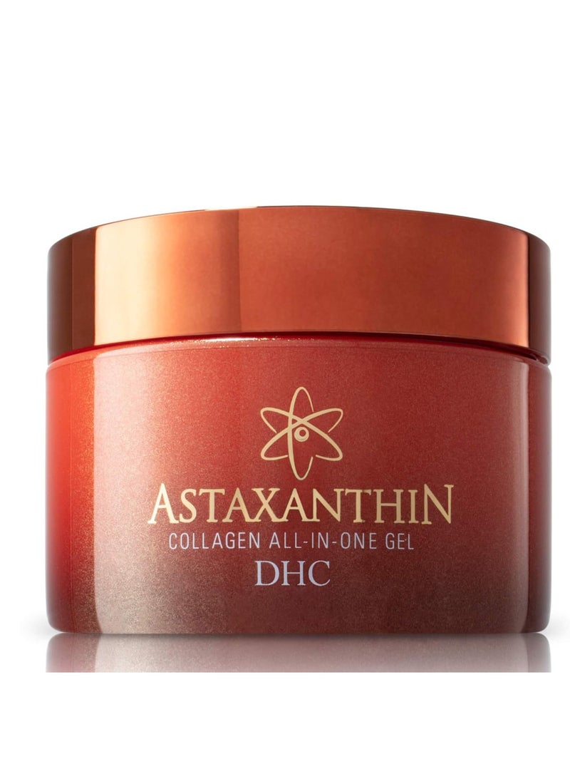 DHC Astaxanthin Collagen All-in-One Gel, Brightening Daytime Facial Moisturizer, Lightweight, Toning, Hydrating, Absorbs Quickly, Collagen, Fragrance and Colorant free, Ideal for all Skin Types