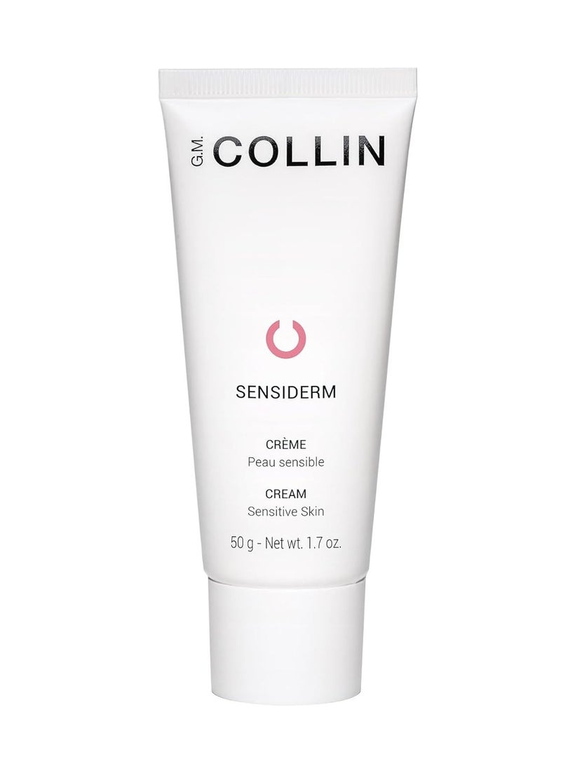 G.M. COLLIN Sensiderm Cream | Daily Face Moisturizer for Sensitive Skin | Hydrating Lotion to Help Reduce the Appearance of Redness