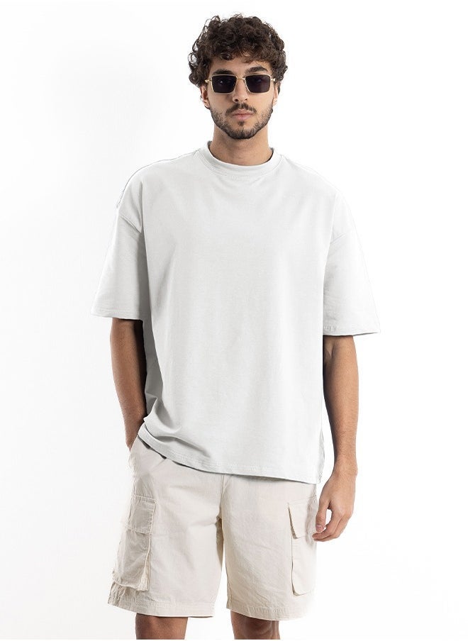 MIDWEIGHT COTTON BLEND T-SHIRT