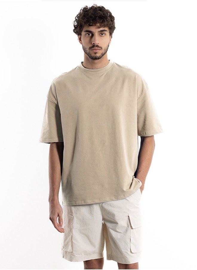 MIDWEIGHT COTTON BLEND T-SHIRT