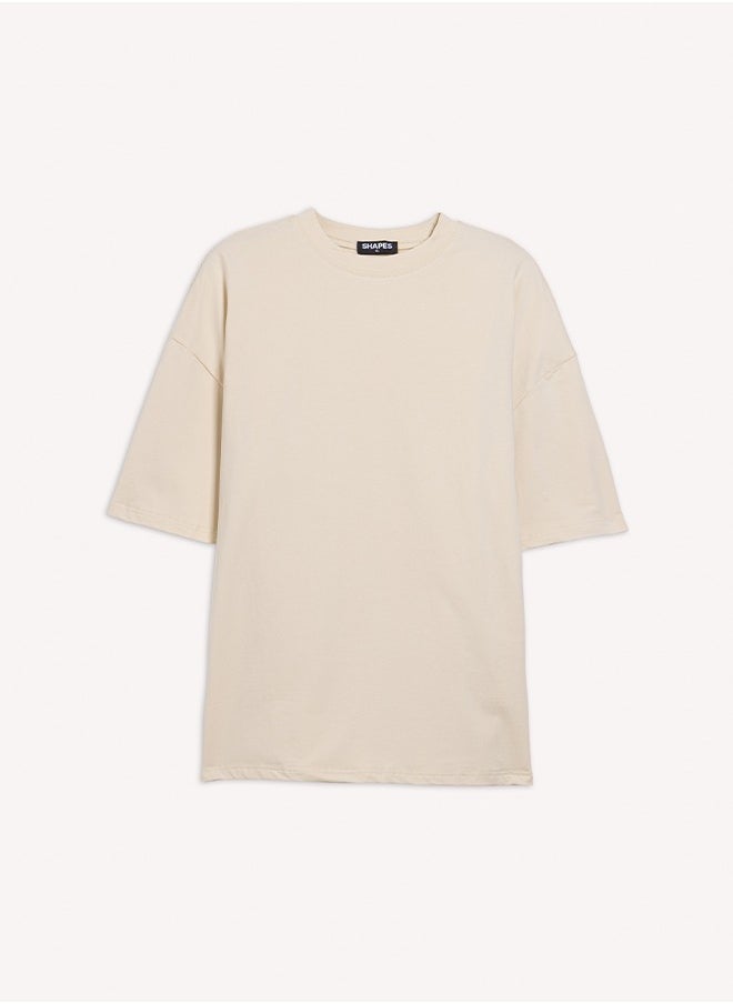 MIDWEIGHT COTTON BLEND T-SHIRT