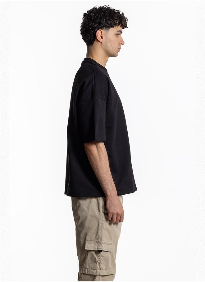 MIDWEIGHT SLOGAN PRINT T-SHIRT