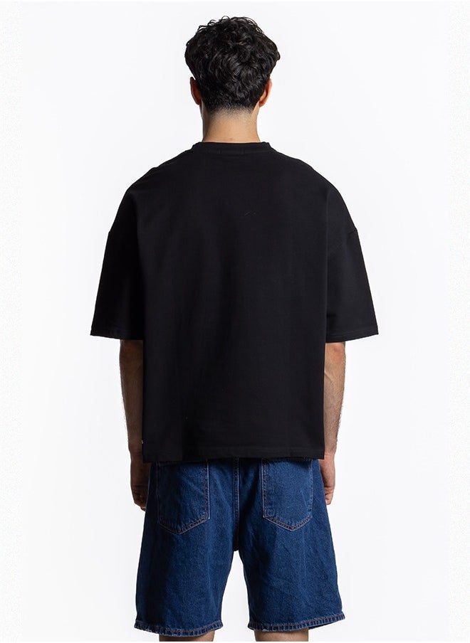 SLOGAN PRINTED T-SHIRT