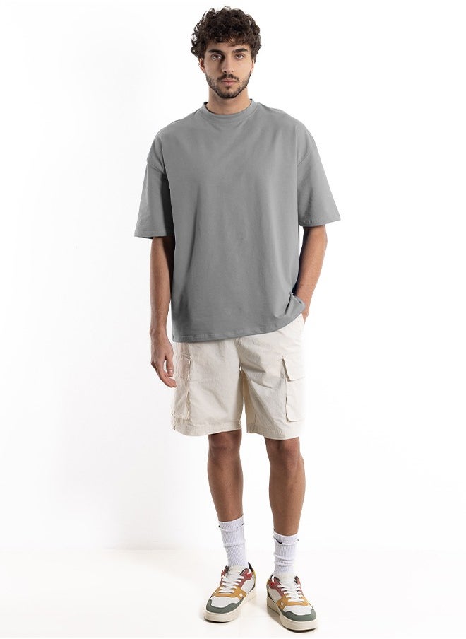 MIDWEIGHT COTTON BLEND T-SHIRT