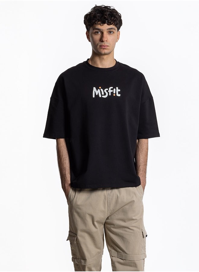 SLOGAN PRINTED T-SHIRT