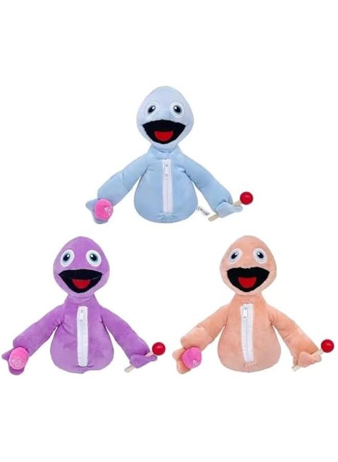 Yeeps Hide and Seek Plush  Dolls, Soft Stuffed Animal Pillow Figures(3pcs)