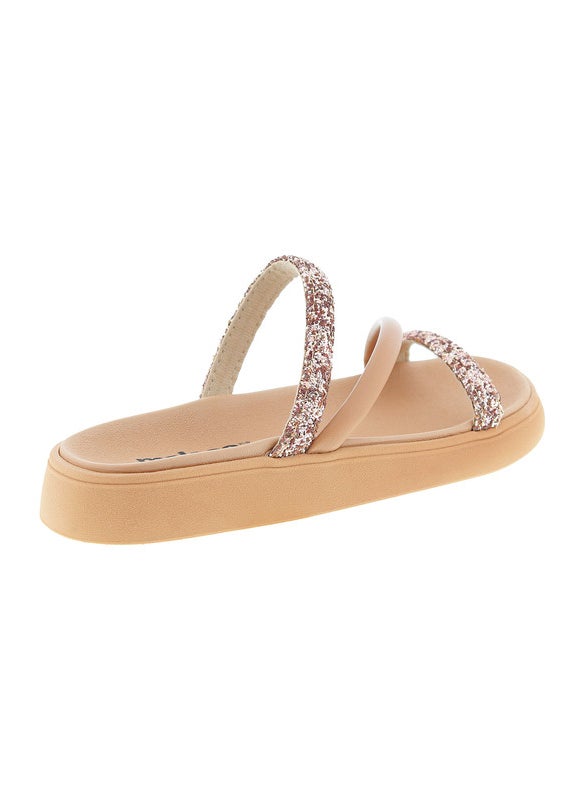 Moleca Ladies Flat Sandals Pink | Made In Brazil