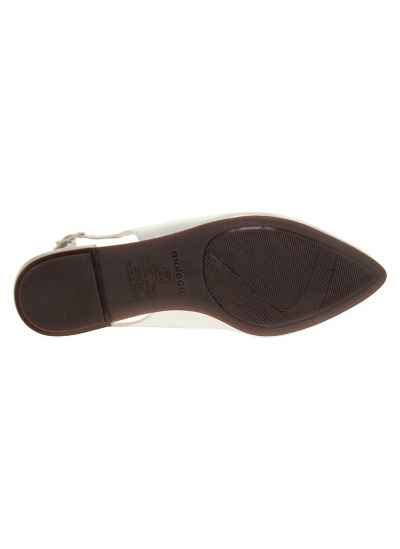 Moleca Ladies Sandals With Back Strap Silver | Made In Brazil