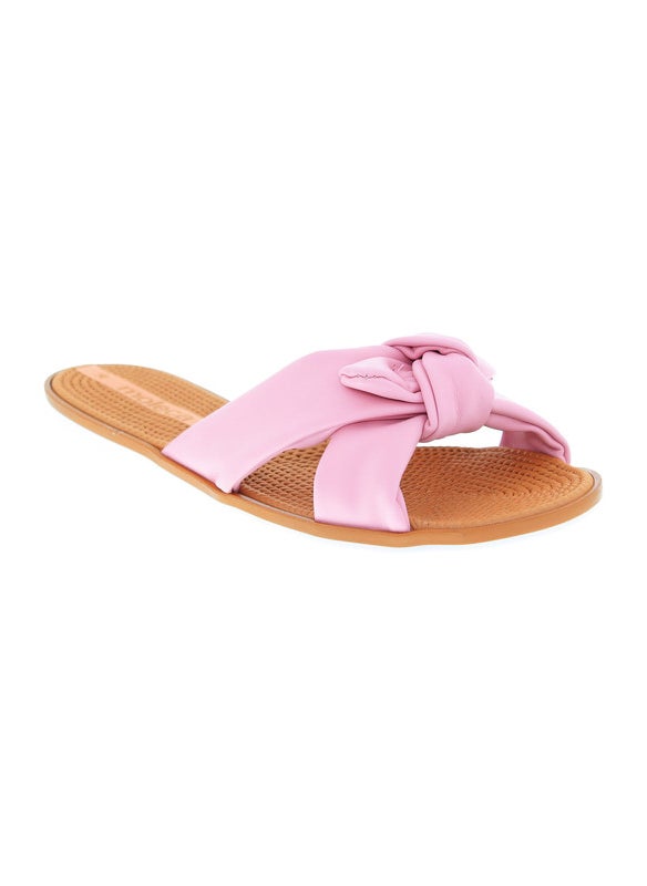 Moleca Ladies Flat Sandals Pink | Made In Brazil