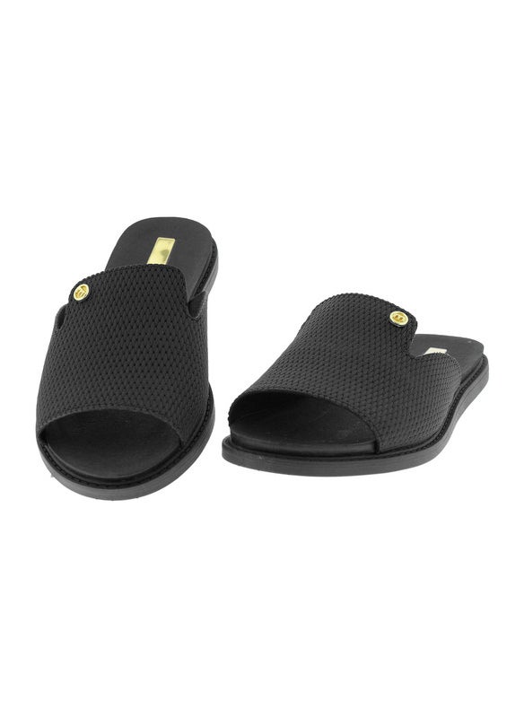Moleca Ladies Flat Sandals Black | Made In Brazil