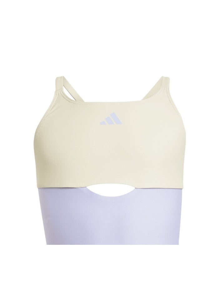 adidas colorblock x-back kids women swimsuit