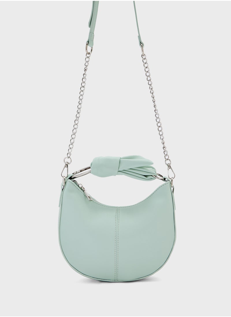 Bow Detail Satchel Bag