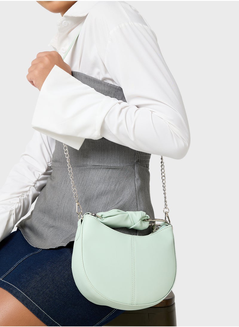 Bow Detail Satchel Bag
