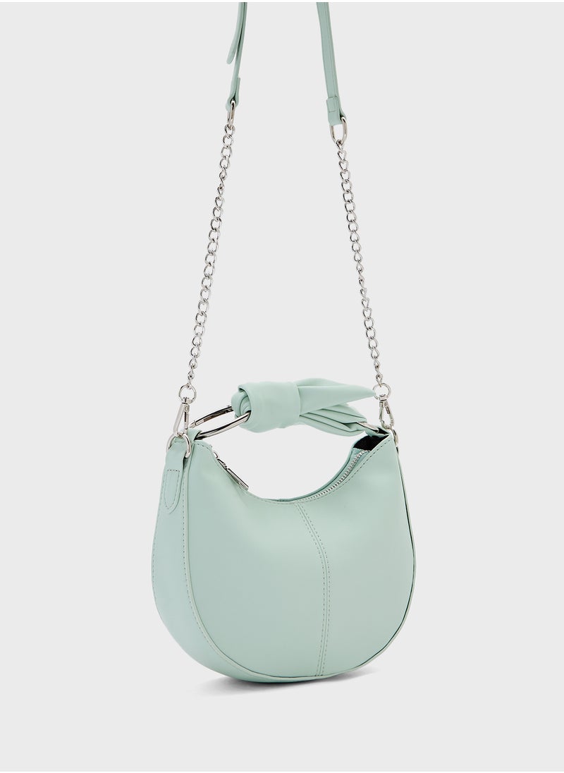 Bow Detail Satchel Bag