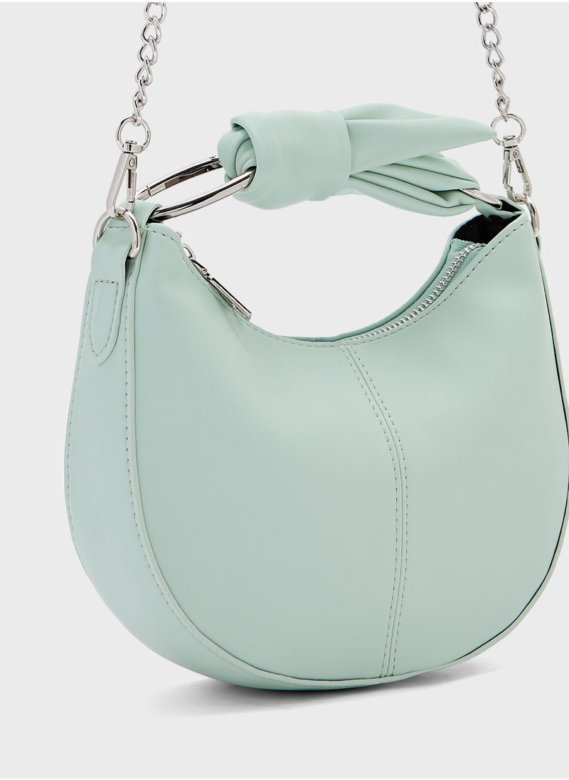 Bow Detail Satchel Bag