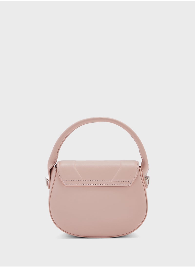 Curved Shape Satchel Bag