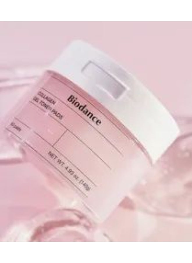 Biodance Collagen Gel Toner Pads 4.93 Fl.Oz.(140G), 60Pads