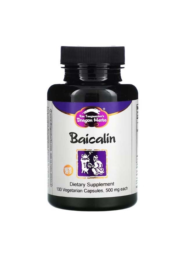 Baicalin 500 mg 100 Vegetarian Capsules