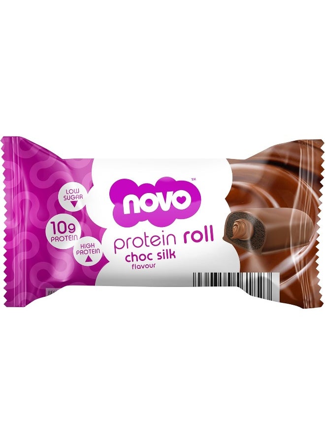 Nutrition Protein Rolls Salted Caramel Flavour High Protein Roll Bar Pack Of 18 X 33G