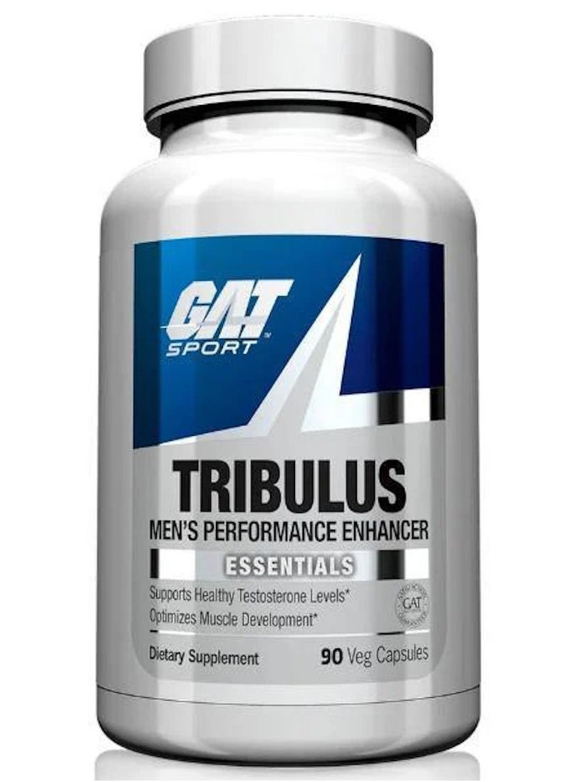 Tribulus – 90 Capsules, Supports Testosterone Production & Muscle Growth, Enhances Strength & Performance