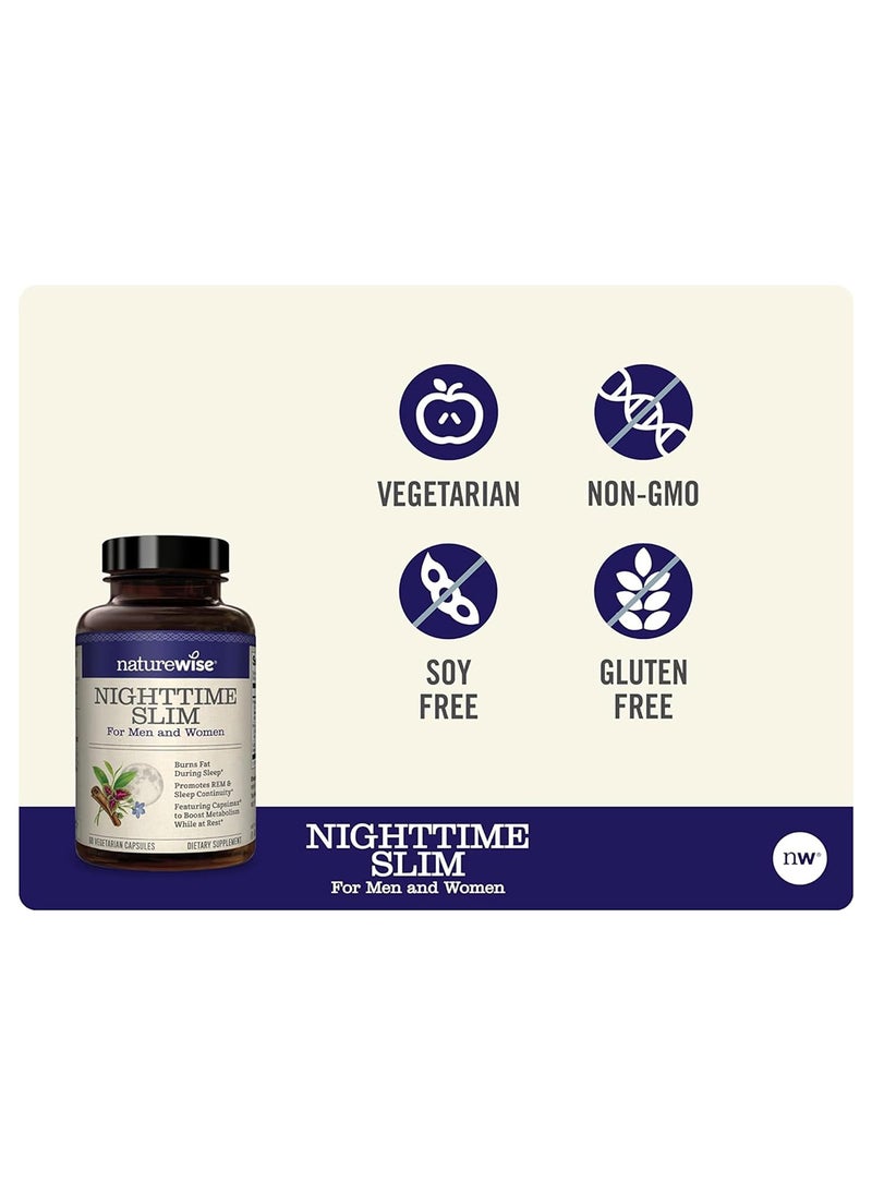 Nighttime Slim With Capsimax 1 Month Supply 60 Count