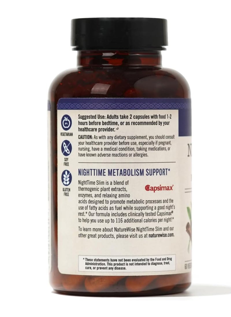 Nighttime Slim With Capsimax 1 Month Supply 60 Count