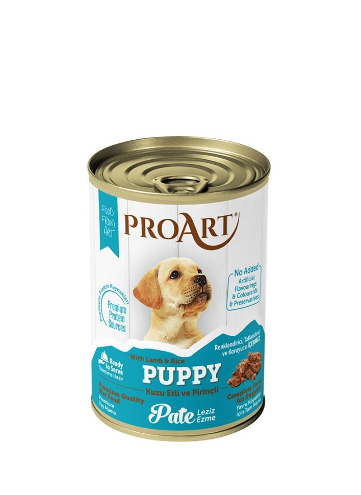 Proart Puppy Pate With Lamb & Rice 400g x12