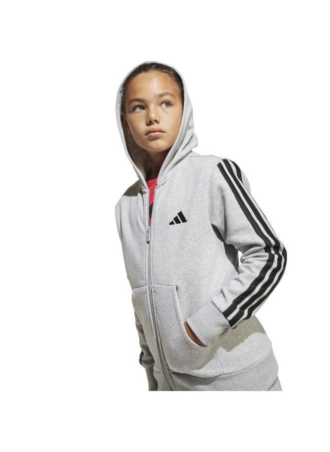 adidas essentials full zip unisex hooded track top