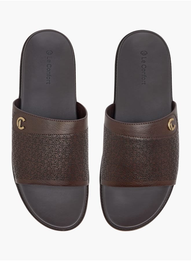 Men's Textured Slip-On Sandal