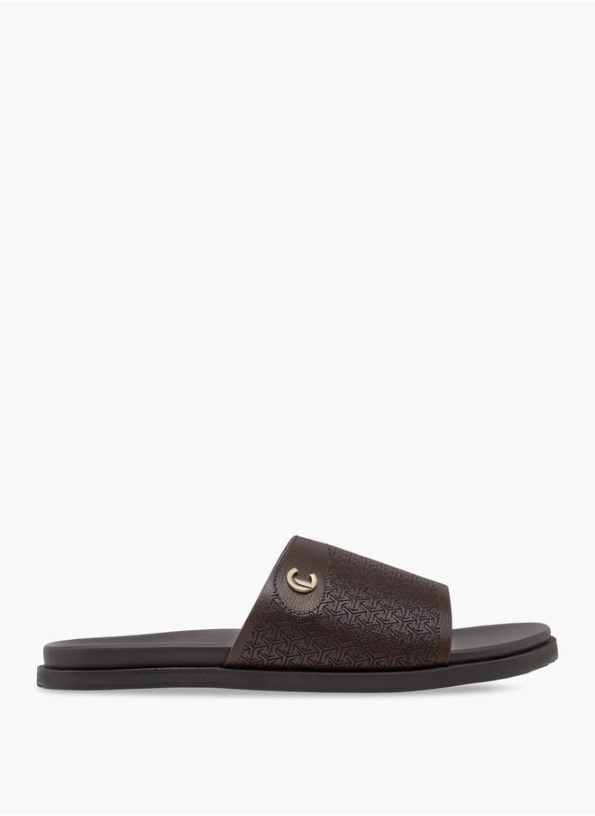 Men's Textured Slip-On Sandal