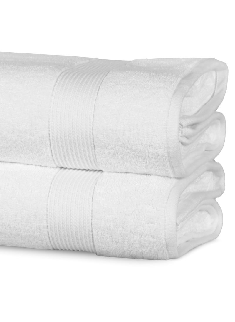 Jumbo Bath Sheet 600GSM Hotel Spa Towel Extra Large 90x180cm (35x70 inches) Ultra Soft & highly Absorbent, Durable, Quick Dry Thick Super Soft Luxury Hotel Quality (Gift Pack)