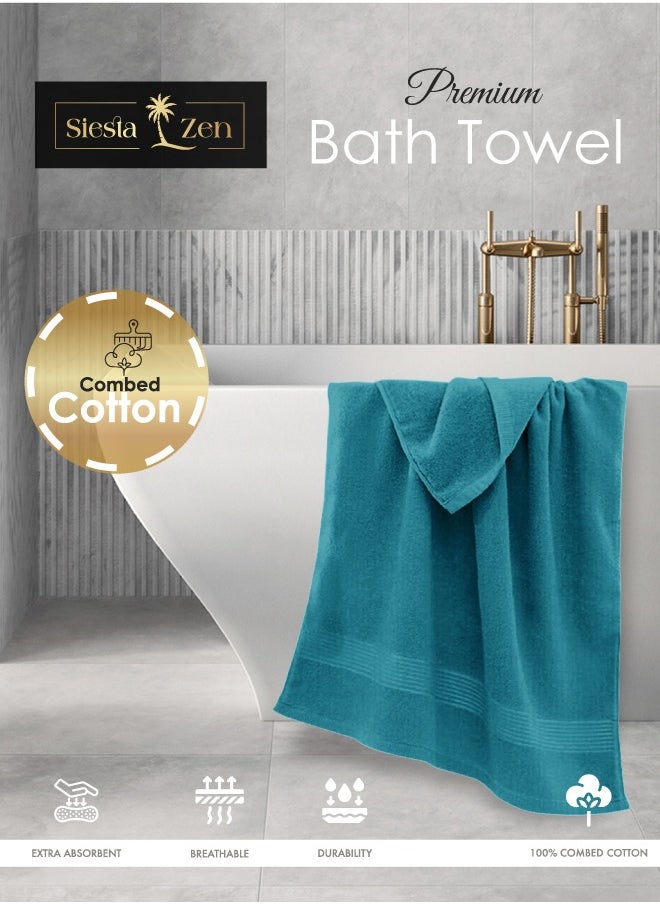 Jumbo Bath Sheet 600GSM Hotel Spa Towel Extra Large 90x180cm (35x70 inches) Ultra Soft & highly Absorbent, Durable, Quick Dry Thick Super Soft Luxury Hotel Quality (Gift Pack)