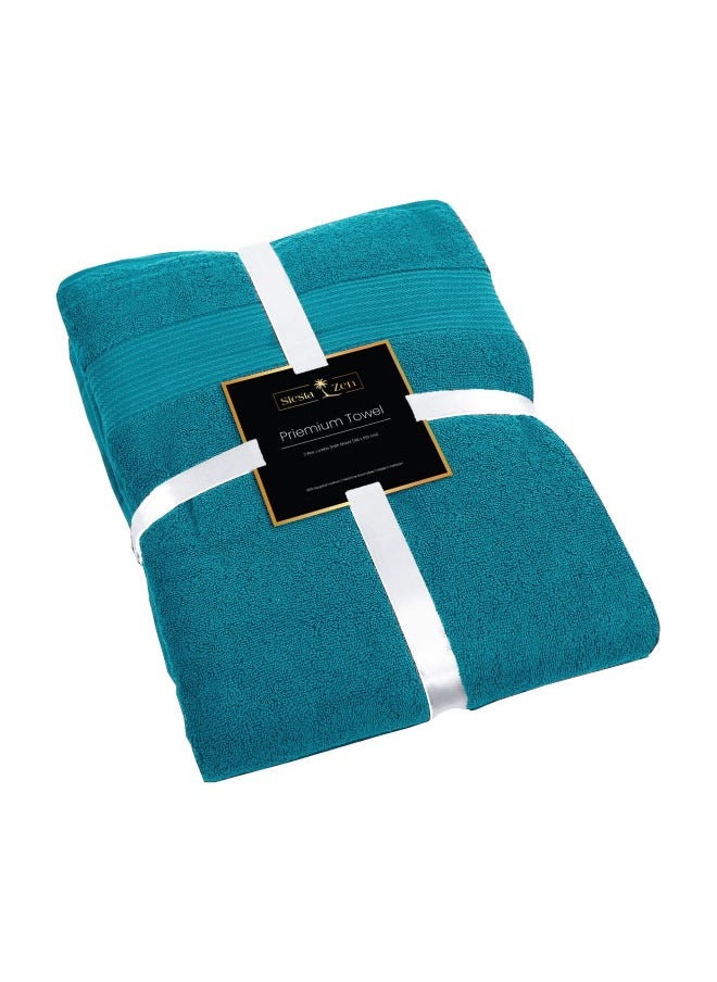 Jumbo Bath Sheet 600GSM Hotel Spa Towel Extra Large 90x180cm (35x70 inches) Ultra Soft & highly Absorbent, Durable, Quick Dry Thick Super Soft Luxury Hotel Quality (Gift Pack)