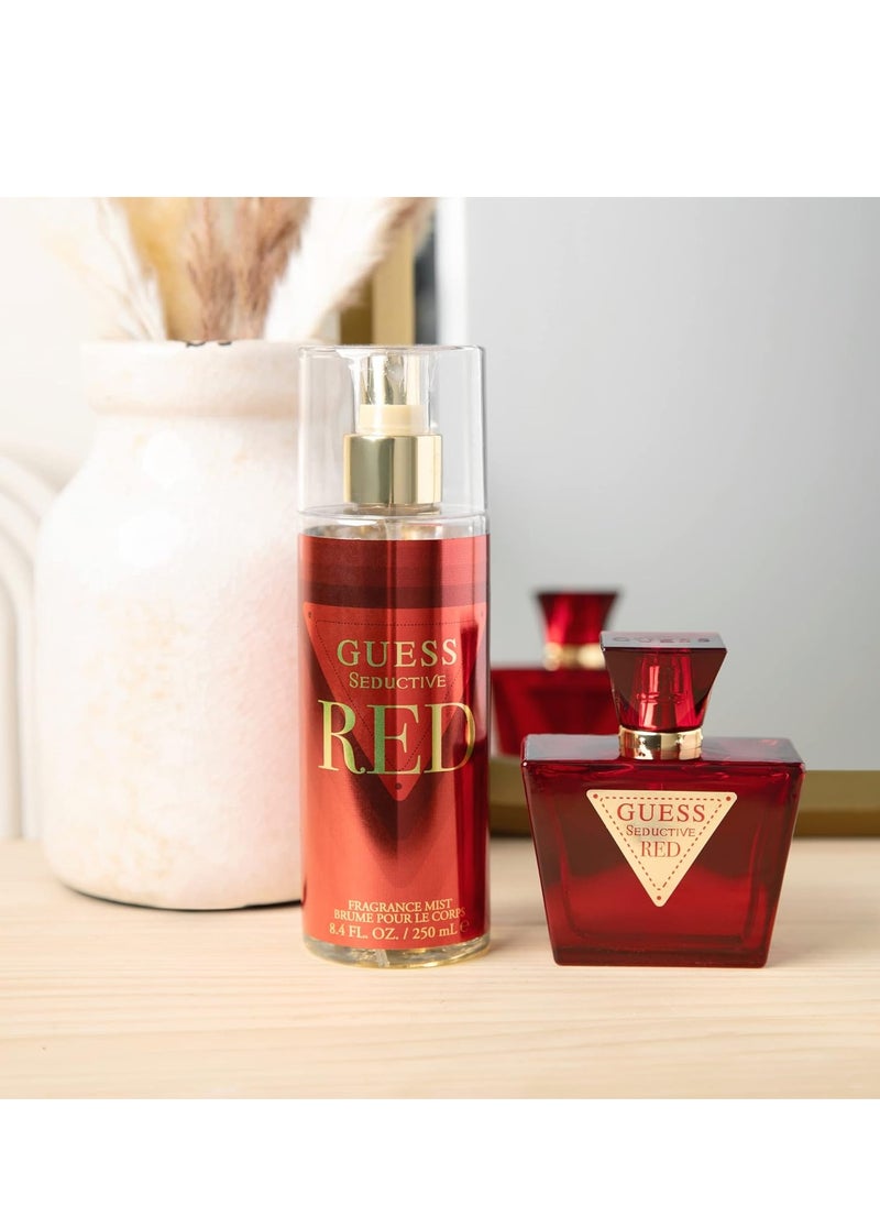 Seductive Red For Women EDT Gift Set 4 PCS