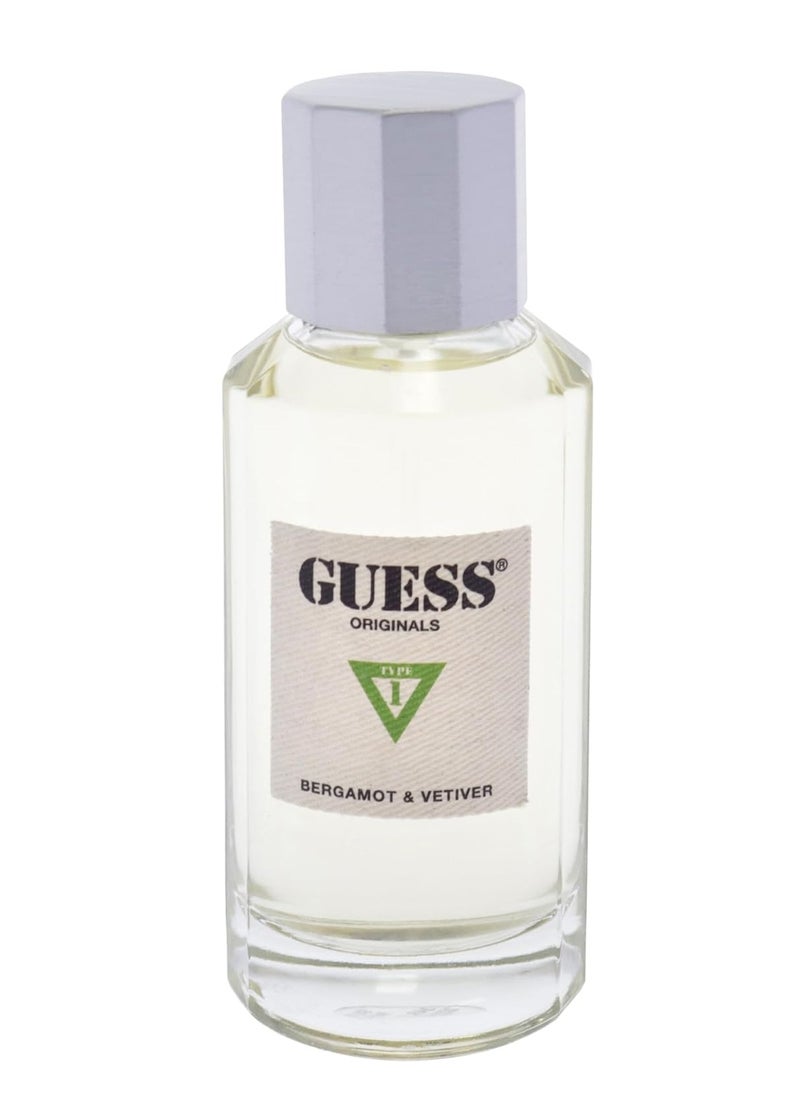 Type 1 Bergamot & Vetiver Unisex EDP 100ml