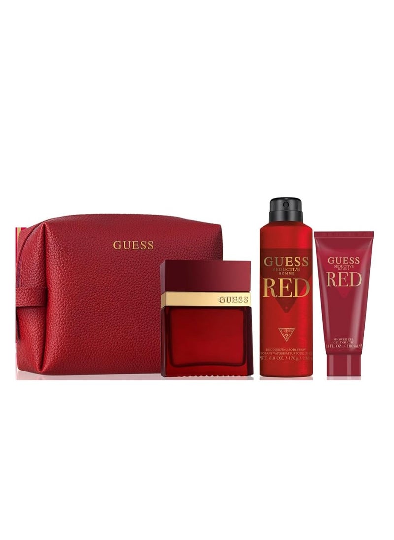 Seductive Homme For Men EDT Gift Set 4 pcs