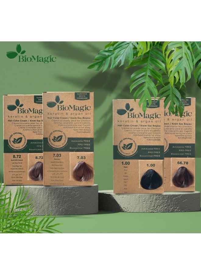 Biomagic Hair Color, 60 ml - 66/55 Deep Red