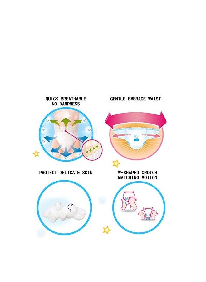 Merries Kao Diapers  S82 4-8kg ,Pack of 2