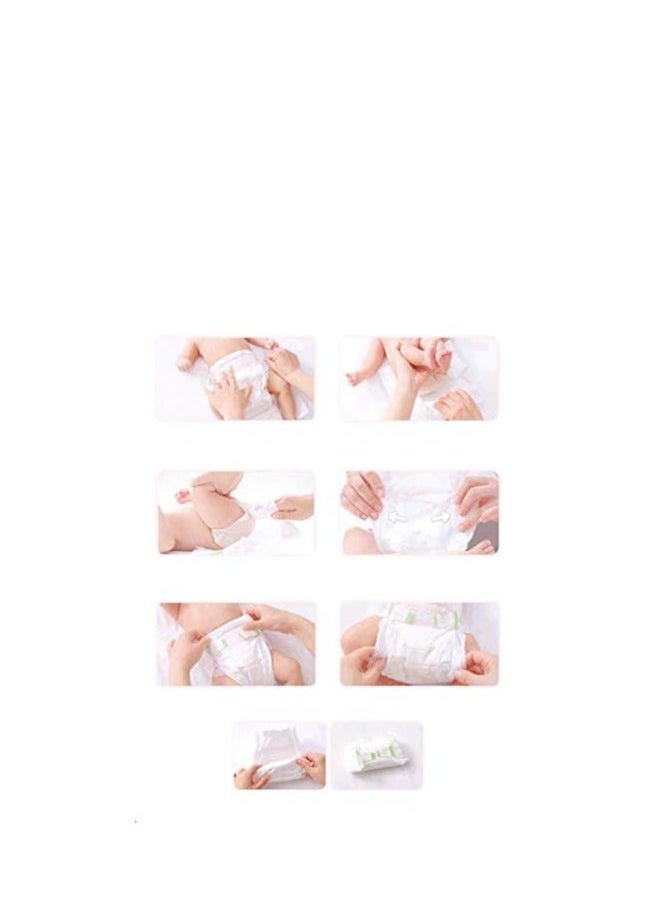 Merries Kao Baby Diapers Merries Infant Diaper S54 4-8kg ,Pack of 3
