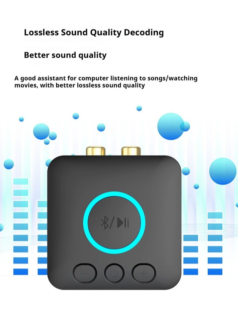 Bluetooth 5.1 Receiver Convert Old Stereo Amplifiers to Wireless Audio Players with Lossless Sound Quality