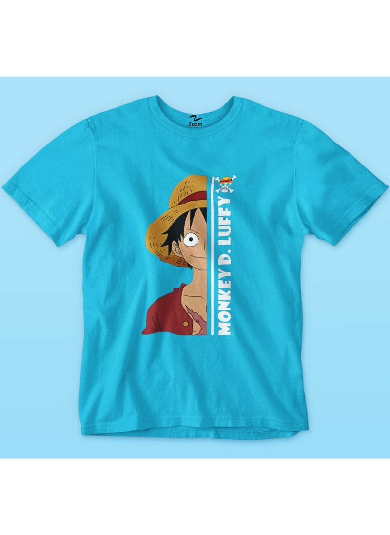 D. Luffy OnePiece T-shirt Design For Kids