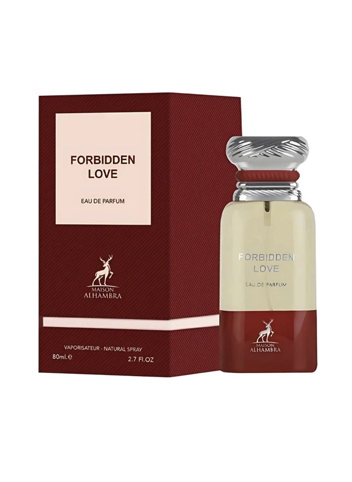 Maison Al Hambra Forbidden Love Eau De Perfum 80ml